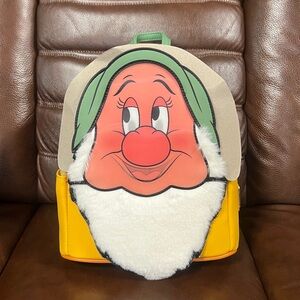 Loungefly Disney Snow White and the Seven Dwarfs Bashful Mini Backpack